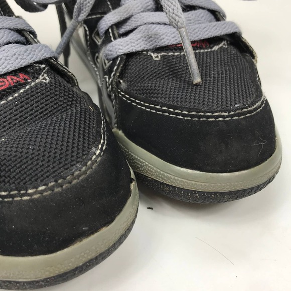 Nike Michael Jordan SC-1 Sneakers Boys Hi Top Lace Up Black Gray Boys Sz 12C - Picture 6 of 9